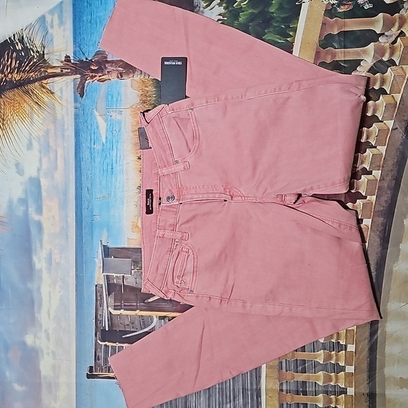 True Religion‎ Pink Raw Hem Distressed Skinny Jeans Size 28 NWT - Picture 2 of 10